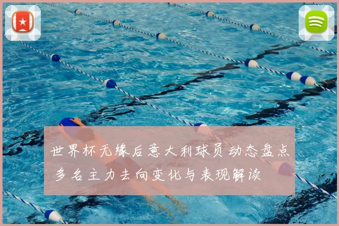 世界杯无缘后意大利球员动态盘点 多名主力去向变化与表现解读